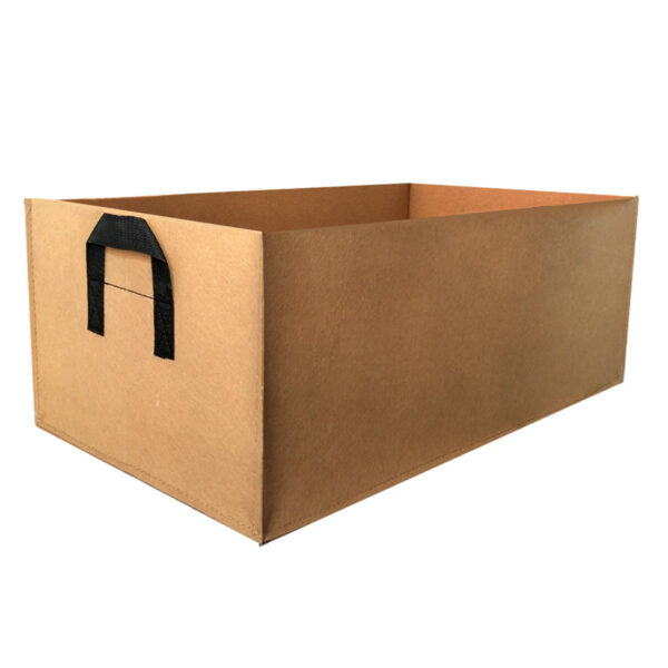 Custom Rectangular Felt Grow Bag Planter Box
