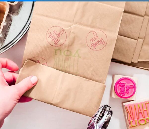 BPAS049-04 Individuelle Kraftpapiertüte mit flachem Boden