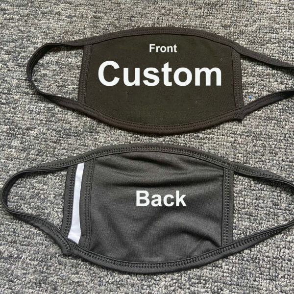 Custom Full Color Imprint 3 Layer Safety Face Mask -BPPP0032.2 Custom Full Color Imprint 3 Layer Face Mask with Logo Design