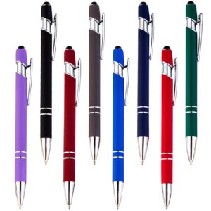 H3b57c39bc80d4ac7af2550339cbd2468e Custom Metal Stylus Ballpoint Pen with Touchscreen Tip