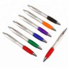 Custom Click Action Ballpoint Pen with Soft Rubber Grip and Logo Imprint