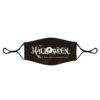 Custom Halloween Face Mask with Filter Pocket and Full Color Spooky Design