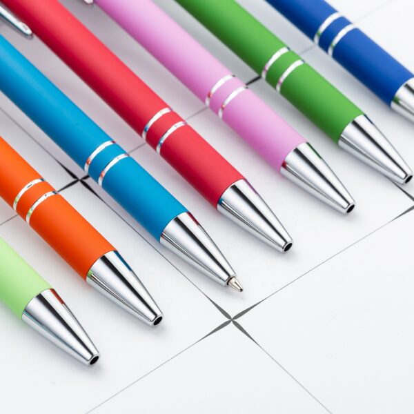 Custom Metal Stylus Ballpoint Pen with Touchscreen Tip