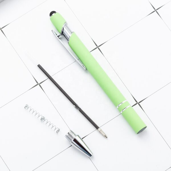 Custom Metal Stylus Ballpoint Pen with Touchscreen Tip