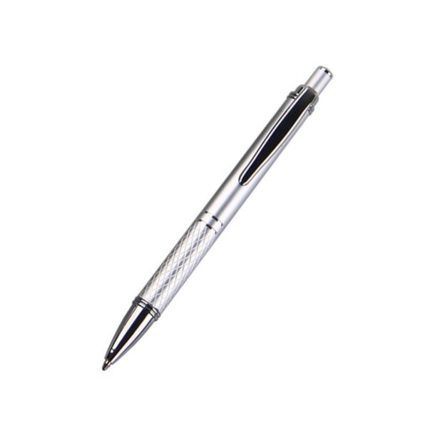 Metal push click action ball point pen -BPPP0064.4 Custom Metal Push Click Action Ballpoint Pen with Diamond Grip