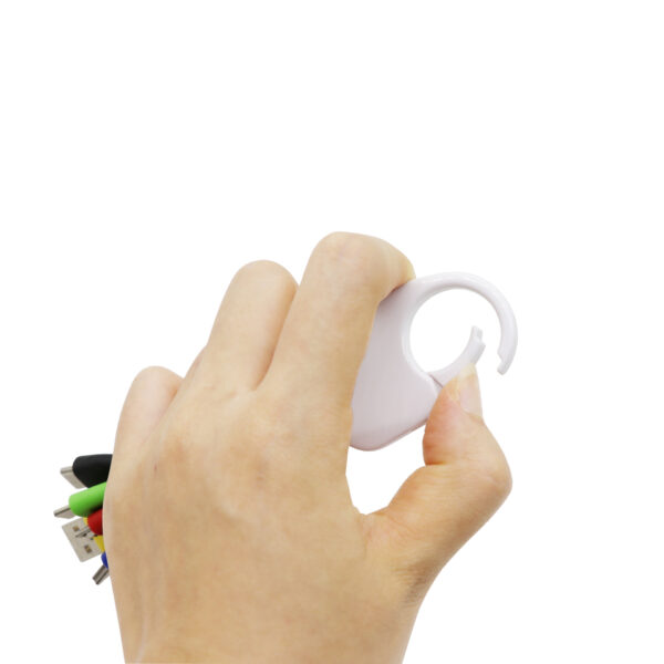 Multi Ports Type-C Micro Mini USB Charging Cable with Carabiner