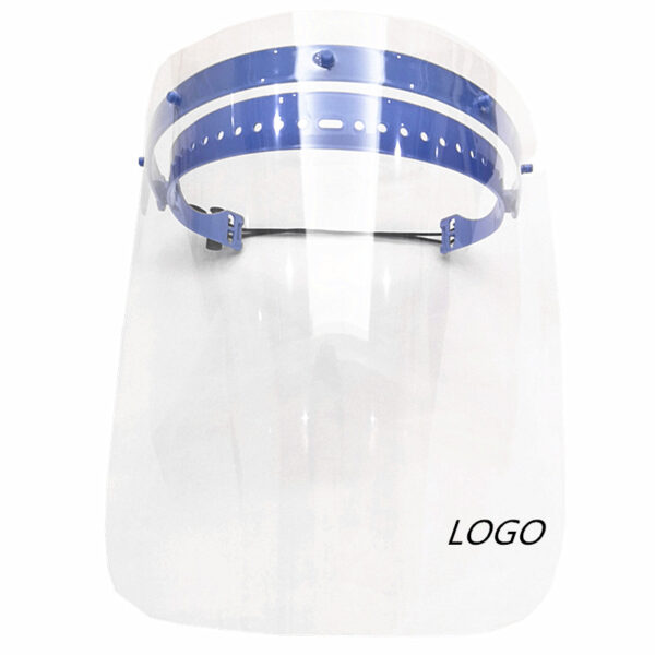 Custom Rotating Reusable Anti-Fog PET Face Shield with Logo Imprint