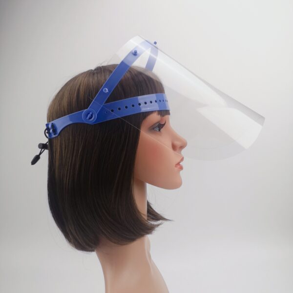 Custom Rotating Reusable Anti-Fog PET Face Shield with Logo Imprint