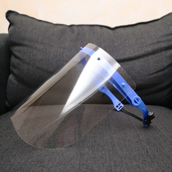 Custom Rotating Reusable Anti-Fog PET Face Shield with Logo Imprint