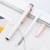 aluminium metal click action pen -BPPP0037.5 Custom Aluminium Metal Click Action Pen with Rose Gold Trim and Logo Imprint